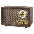 Victrola Retro Bluetooth AM FM Radio Classic Wood Finish Vintage Design